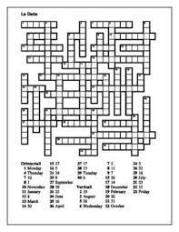 I like photographing flowers in italy, but unfortunately my botanical knowledge does not include plant names. Data Date In Italian Crossword Teaching Resources Italian Vocabulary Crossword Teaching Resources
