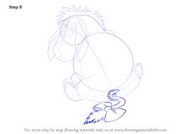 Eeyore is gloomy, like always, but more so now. Learn How To Draw Eeyore From Winnie The Pooh Winnie The Pooh Step By Step Drawing Tutorials