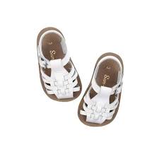 Salt Water Sandals Natural Baby Shower