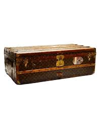 With a spacious hidden storage compartment perfect for stashing away magazines, books, newspapers or whatever else you need kept safe, the. Louis Vuitton 1920 S Vintage Monogram Rolling Trunk Coffee Table W Insert For Sale At 1stdibs