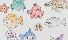 Check spelling or type a new query. Cute Sea Creature Drawing Kawaii Doodles 7 11 Small Online Class For Ages 7 11 Outschool