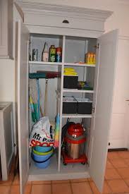 Closetmaid 1556 sturdy wooden pantry cabinet with fixed and adjustable shelves for added storage, espresso. How To Organise Your Broom Cupboard The Milestone Way Broom Cupboard Cupboards Organization Broom Cupboard Ideas