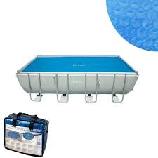 Bache A Bulles Pour Piscine Tubulaire 5m49 X 2m74 Intex Pas Cher En Vente Sur Stock Nautigames Com