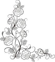Coloring pages hearts and roses. Rose Coloring Pages Realistic 101 Coloring