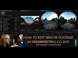 How To Edit 360 X2f Vr Video In Premiere Pro Cc 2017 Monoscopic Amp Stereoscopic Youtube Premiere Pro Cc Premiere Pro Vr Viewer