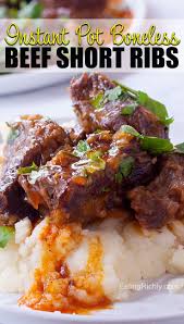Pressure Cooker Short Ribs In 2020 Pressure Cooker Beef Ribs Boneless Beef Ribs Recipe Pressure Cooker Short Ribs