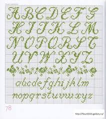 Wir zeigen dir, wie du ein lesezeichen mit einem buchstaben bestickst und dabei deine kreuzstich skills verbesserst. Gallery Ru Foto 68 39 Fleur55555 Kreuzstichbuchstaben Alphabet Sticken Kreuzstichschrift