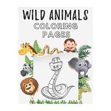 Whether you are studying wildlife at school, are working on a wildlife project, or you just love. Wild Animals Coloring Pages Wildlife Zoo Animals Coloring Book For Kids And Adults Relaxation Stress Relieving Coloring Book Buy Online In South Africa Takealot Com