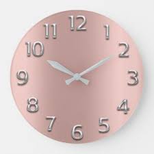 Pink Wall Clocks Zazzle Uk Photo frame wall stickers that are made of wood that are also easily removable are available at a low discount price on the wall clocks uk online store.
