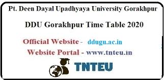 Please share this article on social networks. Ddu Ug Pg Time Table 2021 Download Pdf Gorakhpur University Ba Bsc Bcom Ma Msc Mcom 1st 2nd 3rd Year Exam Date 2021 à¤˜ à¤· à¤¤ Tnteu News