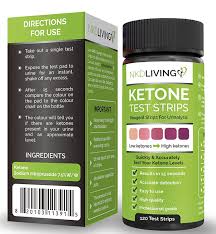 New Design 120 Ketone Test Strips By Nkd Living 120 Test Strips 2 Stay Fresh Packs X 60 Accurately Detect And Measure Ketones Made For Ketogenic