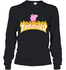 peppa pig thrasher long sleeve t shirt