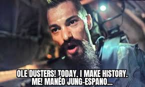 Famous last words from a hero