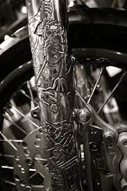 Chemical Candy Customs Engraving Motorcycle Painting Motorcycle Art Bike Art