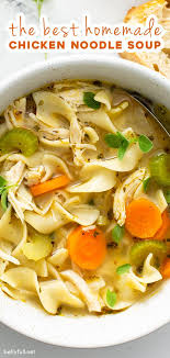 The ingredients needed to make chicken noodle soup (from scratch): Pin On Soup Recipes