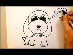 This is one of the easiest ways to draw a dog. Draw A Cartoon Dog In 2 Minutes Youtube