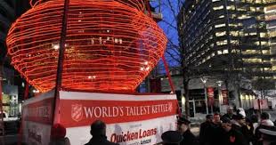 World S Largest Salvation Army Kettle Detroit Salvation Army Sally Ann Charity