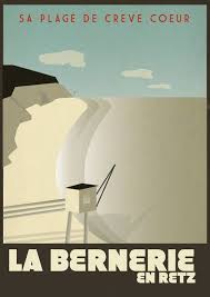 La Bernerie Plage La Bernerie En Retz Affiche Image Humour