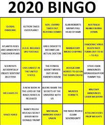 We did not find results for: The 2020 Bingo Card Meme Shows Us What The Year May Have In Store