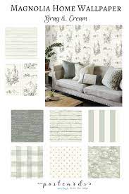 You can find it at home depot. Farmhouse Decor Magnolia Home Joanna Gaines Wallpaper Dining Room Wallpaper Home Wallpaper Farm House Living Room