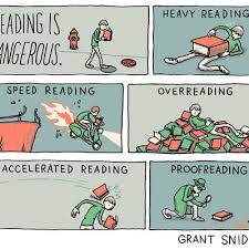 Reading Is Dangerous Poster Book Nerd Book Humor Library Humor