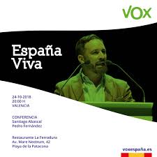 Desglosando pulsera vox españa viva. La Espana Viva Llega A Valencia Vox