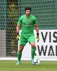 He also won the premier league golden glove award on three occasions. Arsenal No1 Petr Cech Pictured In Pre Season Training And Twitter Can T Believe The Size Of Him