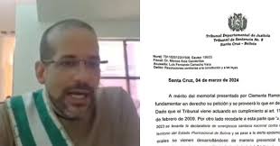 Tribunal rechaza pedido para que el juicio de Camacho se desarrolle de  manera virtual