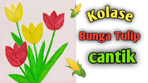 Download gambar kolase bunga mawar dari kertas origami. 35 Contoh Gambar Bunga Kolase Terbagus Lingkar Png
