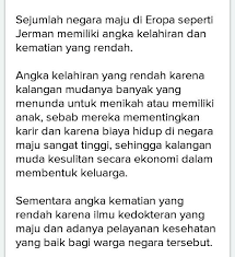 Jelaskanlah sebaran penduduk asia dan faktor yang mempengaruhinya! Angka Kelahiran Di Negara Maju Tergolong Rendah Peristiwa Tersebut Di Buktikan Oleh Brainly Co Id