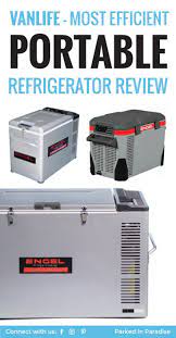 The Most Efficient Fridge For Vanlife Engel Portable Refrigerator Review Portable Refrigerator Van Life Van