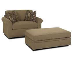 You can sit by day, sleep by night. Klaussner Brighton Chair And A Half Royal Sleeper Rectangular Storage Ottoman Johnny Janosik Sleeper Sofas