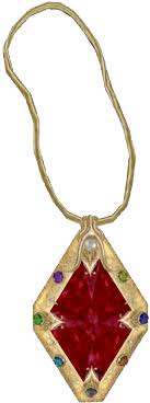 The Elder Scrolls Iv Oblivion Amulet Of Kings Pendant Necklace + Chain Eso  | Ebay