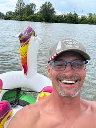 Flippin' His Fish** Circle B Bar Reserve, Lakeland, FL Watched this Anhinga  trying to get a handle