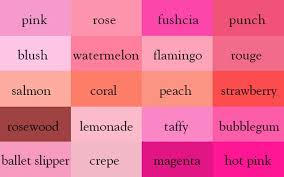 These Neat Charts Will Help You Name The Colors Properly