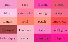 These Neat Charts Will Help You Name The Colors Properly