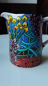 Milchkrug Zentangle Designs Zentangle Porzellan