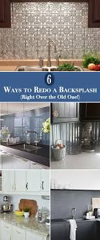 Skip to main search results. 15 Kitchen Backsplash Ideas That Go Right Over Old Tile The Budget Decorator Diy Backsplash Diy Kitchen Backsplash Kitchen Redo