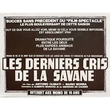 SAVAGE MAN SAVAGE BEAST Herald/Trade Ad (10x12 in. - 1975 - France) 2p