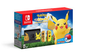 Nintendo Switch Pikachu Edition Bundle Gray Yellow Hacskfalf Walmart Com