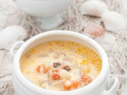 Veloute De Chou Fleur Aux Moules Et Aux Crevettes Recette Chaudree De Mais Veloute Chou Fleur Chaudree