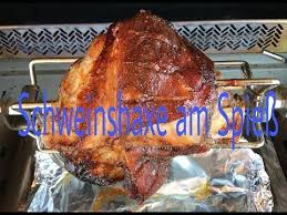 Schweinshaxe Am Drehsiess Mit Napoleon P500 Youtube Drehspiess Grillen Rezepte Spiesse