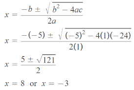 Solving Quadratic Equations By Quadratic Formula Worksheet