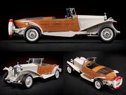 The nautical inspired design is the work of the marque's new coachbuild division. Modelcarworld On Twitter This 1932 Rolls Royce Phantom Ii Boattail Tourer In Scale 1 18 Is Announced By Cmf And Will Be Available In Summer 2019 Https T Co Azhuqmoeff