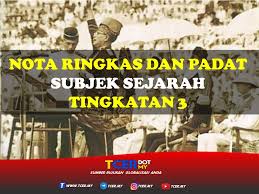 Yang mana terdiri daripada pelajar tingkatan, tingkatan 2 dan juga tingkatan 3 yang akan berhadapan dengan peperiksaan pt3 kelak. Koleksi Nota Ringkas Dan Padat Sejarah Tingkatan 3 Tcer My