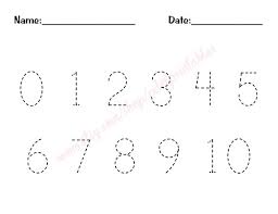 0 10 Number Trace Worksheet Pdf Printable Number Tracing Alphabet Tracing Worksheets Free Printable Numbers