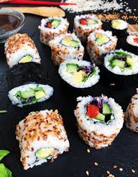 Sushi Vegan Vegan 24 7 Rezept Rezepte Sushi Rezepte Vegan