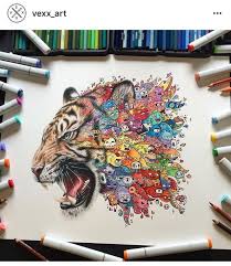 Whether you're looking for swear word coloring books to let out of some aggression (or get a good laugh), or relaxing mandala coloring books with entrancing designs, browse an extensive collection of designs, animals, and favorite fictional characters. Nine Ways To Promote Your Art On Instagram Artists Art Lovers Copic Marker Art Artist Art Art Inspiration