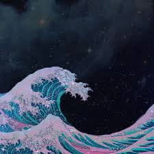 Customize and order price €33/m². Aesthetic Japanese Galaxy Wave Hd Mobile Wallpaper Peakpx