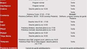 Check spelling or type a new query. Program Policlinici Si Spitale Regina Maria In Perioada Sarbatorilor Pascale Reginamaria Ro